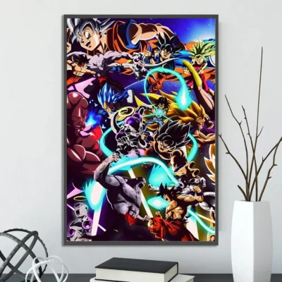 Menly Dragon Ball Wall Art