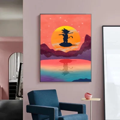 New Arrival Dragon Ball Z Canvas Art Wall