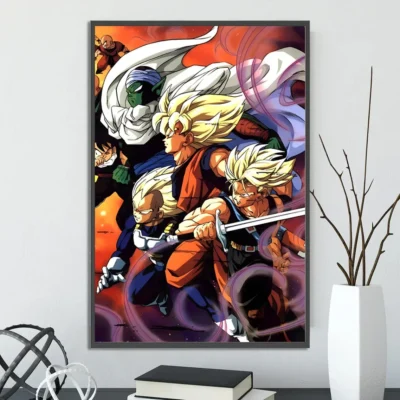 Visually Dragon Ball Wall Art