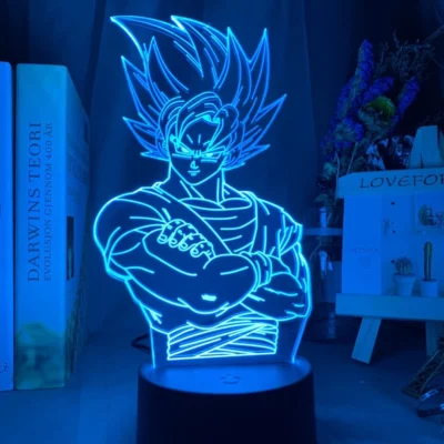 New Design 3D Lamp LED  USB charging Dragon Ball