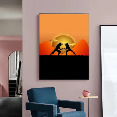 Dragon Ball Z Canvas Art Wall