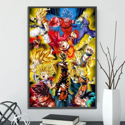 Must Try Dragon Ball Wall Art