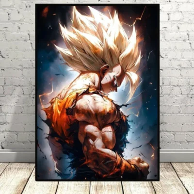 Hot Collection Dragon Ball Goku On Canvas Print Wall Art