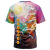 Trippy Ultra Instinct Goku Dragon Ball Z T Shirt 3D BACK Mockup - Dragon Ball EU Store