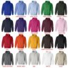 hoodie color chart - Dragon Ball EU Store