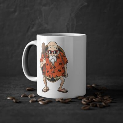 Master Roshi Mug, Anime Coffee Mug