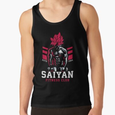 Saiyan Fitness Club Anime Gym Tank Top