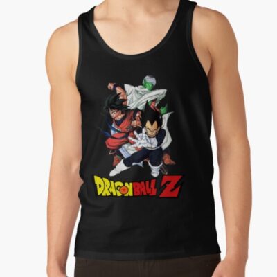 Goku Vegeta And Piccolo Vintage Dragon Ball Z Tank Top