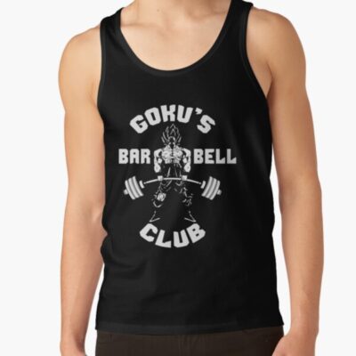 Goku S Barbell Club Tank Top