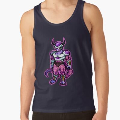 Frieza Dragon Ball Pixel Tank Top