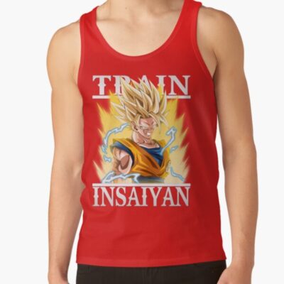 Train Insaiyan Super Saiyan 2 Goku Db Dbz Dbgt Dbs Tank Top