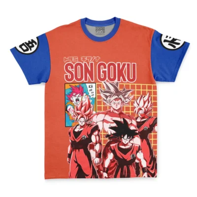 Son Goku Dragon Ball Z Streetwear T-Shirt