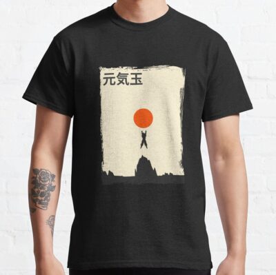 Dragon Ball Z Genki Dama Minimal Design T-Shirt