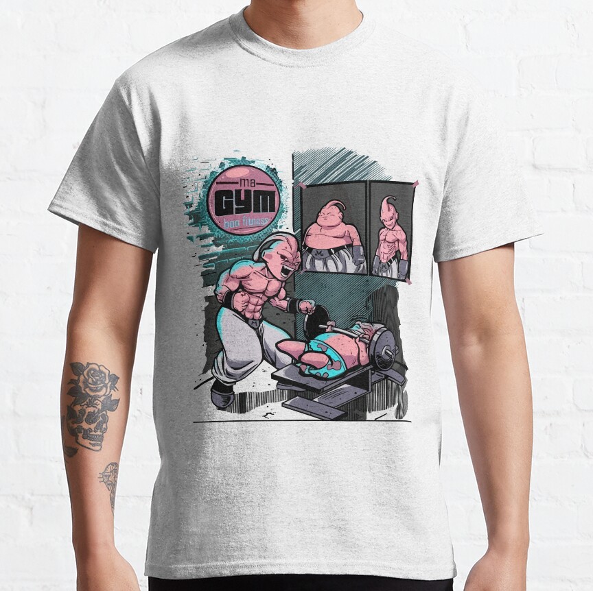 Majin Buu And Patrick In Gym T-Shirt