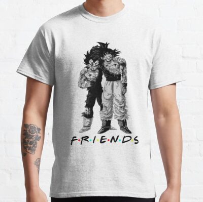 Friends Vegeta And Goku Dragon Ball T-Shirt