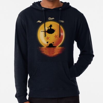 Dragon Ball Kid Goku In The Flying Nimbus Best Seller Design For Fans Hoodie