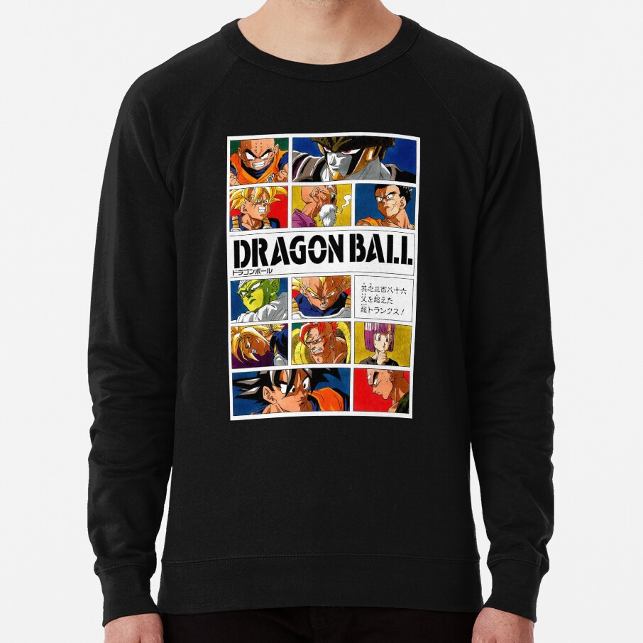 Dragon Ball Z Original Characters Sweatshirt