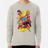 ssrcolightweight sweatshirtmensoatmeal heatherfrontsquare productx1000 bgf8f8f8 6 - Dragon Ball EU Store