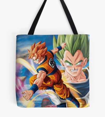 Dragon Ball Z Goku And Vegeta Tote Bag